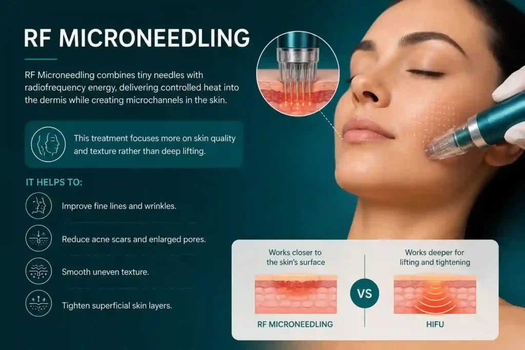 What Does RF Microneedling Do That HIFU Alone Cannot Southsea